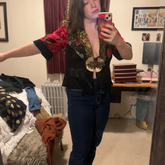 Vintage Blouse from France - Picture 3 of 5